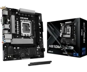 Picture of ASROCK   H810M-X WIFI  INTEL H810/2DDR5/WIFI