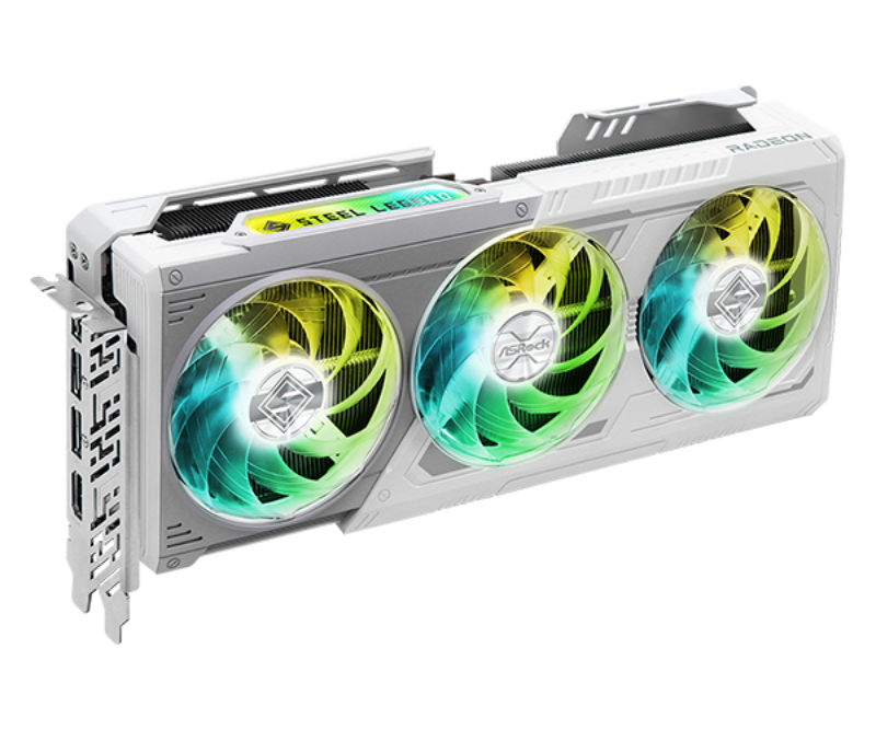 Picture of ASROCK RX9070XT SL 16G  TRadeon RX   9070 XT Steel Legend 16GB