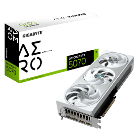 Picture of Gigabyte GeForce RTX™ 5070 AERO OC 12G  GV-N5070AERO OC-12GD 1.0