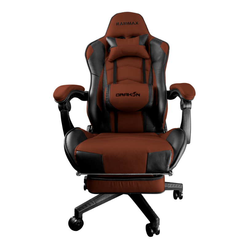 Picture of Raidmax Drakon DK709  Brown  Breathable Fabric  Gaming Chair