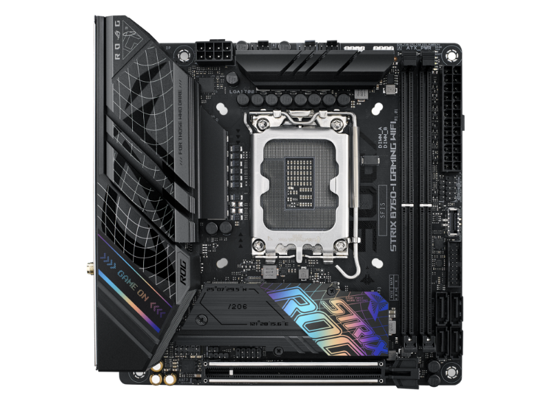Picture of Asus ROG Strix B760-I DDR5 LGA 1700 Mini-ITX Gaming Motherboard