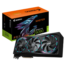 Picture of Gigabyte GeForce RTX 5090 Aorus Master 32G GDDR7 Graphics Card GV-N5090AORUS M-32GD