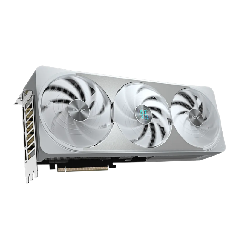 Picture of Gigabyte GeForce RTX 5070 Ti Aero OC 16GB GDDR7 Graphics Card White GV-N507TAERO OC-16GD