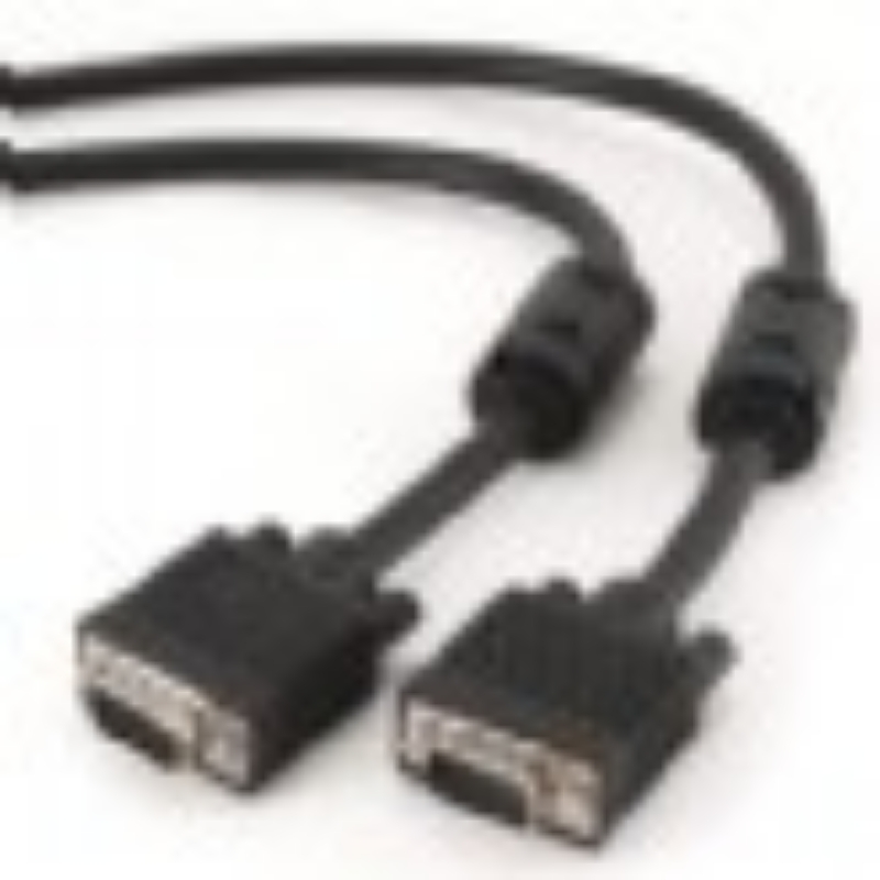Picture of Gembird  Premium dual-shielded VGA cable with  ferrite cores ,3M CC-PPVGA-10-B