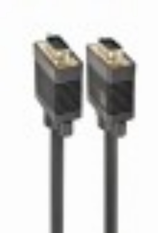 Picture of Gembird  Premium dual-shielded VGA cable with  ferrite cores ,3M CC-PPVGA-10-B