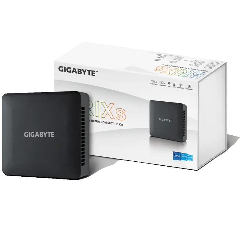 Picture of Gigabyte Brix-Mini-PC Barebone i7-1355U GB-BRi7H-1355-BWEK