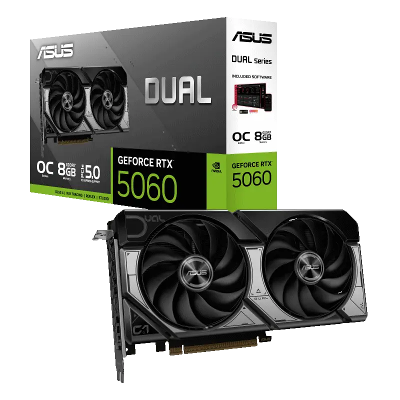Techstore LTD. ASUS Dual GeForce RTX™ 5060 8GB GDDR7 OC Edition