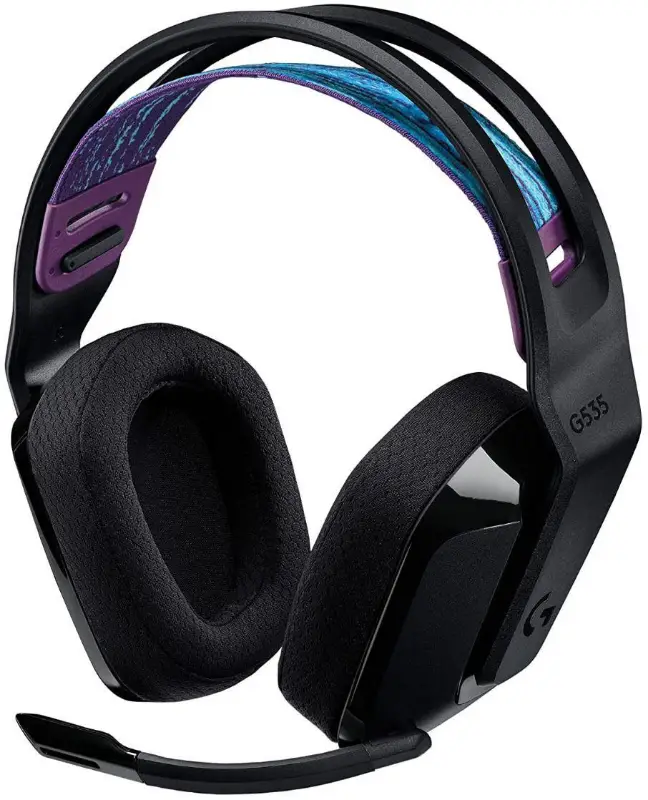 Picture of Logitech G535 Wireless Gaming Headset  Lightspeed Black