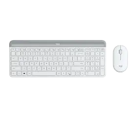 Picture of Logitech MK470 Slim Wireless Keyboard and Mouse  Combo White