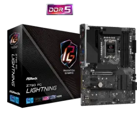 Picture of ASRock Z790 PG Lightning/ DDR5 LGA 1700 ATX Motherboard