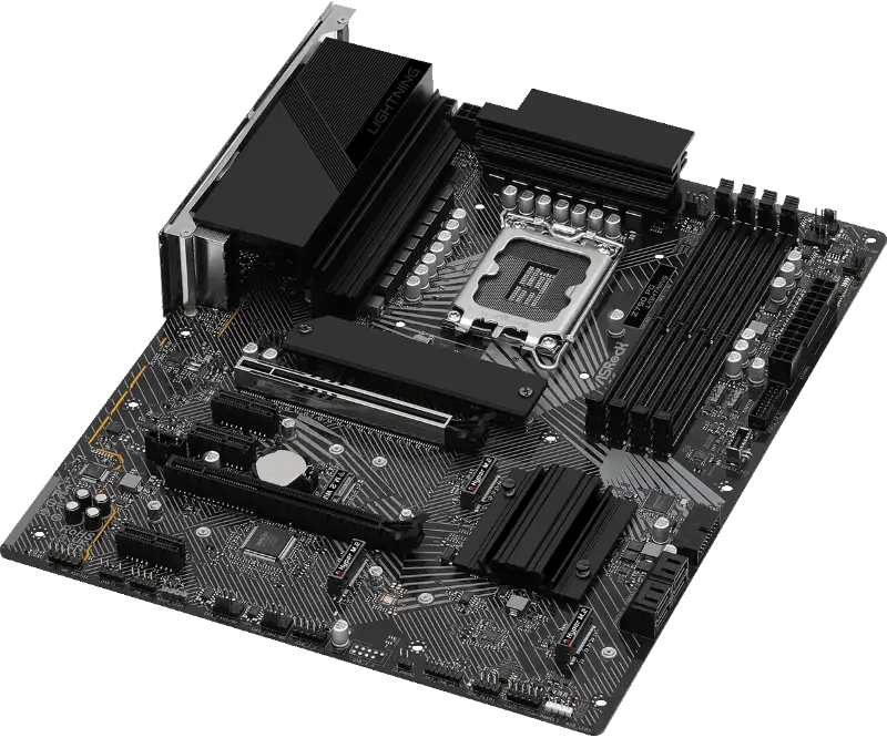 Picture of ASRock Z790 PG Lightning/ DDR5 LGA 1700 ATX Motherboard