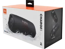 Picture of JBL Charge 5 Portable Bluetooth Speaker in Black JBLCHARGE5BLK