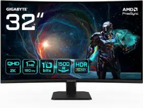 Picture of Gigabyte  GS32QCA EU  31.5'' QHD  180Hz  Gaming Monitor