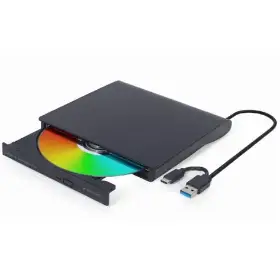 Picture of Gembird USB External DVD Drive  black-white  DVD-USB-031
