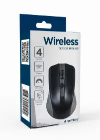 Picture of Gembird Wireless Optical Mouse Black /Grey MUSW-4B-04-BG