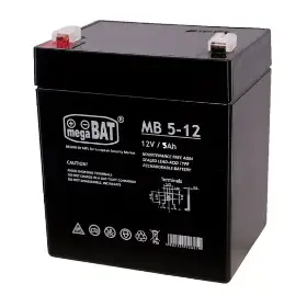 Picture of MPL VRLA AGM 12V/5Ah Battery MWS 5-12  (90/70/101mm)