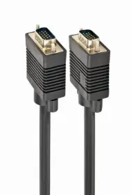Picture of Gembird  Premium dual-shielded VGA cable with  with ferrite cores 1.8M CC-PPVGA-6B