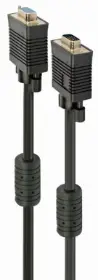 Picture of Gembird  Premium dual-shielded VGA cable with  ferrite cores ,3M CC-PPVGA-10-B