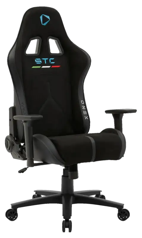 Picture of ONEX STC Alcantara L Series Gaming Chair Suede Black ONEX-STC-A-L-B