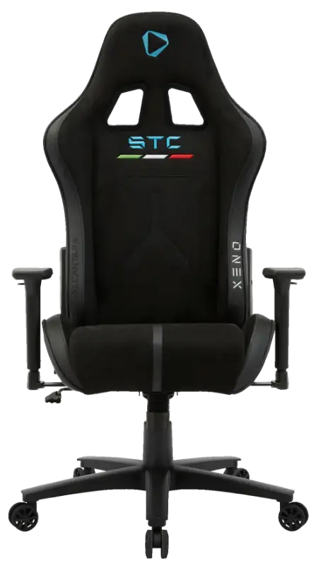 Picture of ONEX STC Alcantara L Series Gaming Chair Suede Black ONEX-STC-A-L-B