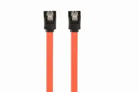 Picture of Gembird SATA III 30cm Data Cable with Metal Clip CC-SATAM-DATA-0.3M