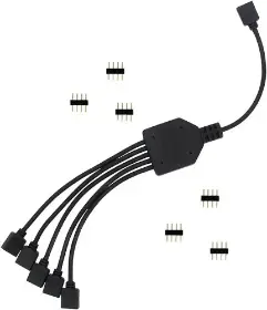 Picture of OEM Motherboard RGB SYNC Splitter 12V 4Pin RGB Transfer Extension Cable