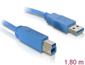 Picture of Delock 82434 USB 3.0 A-B 1.8m