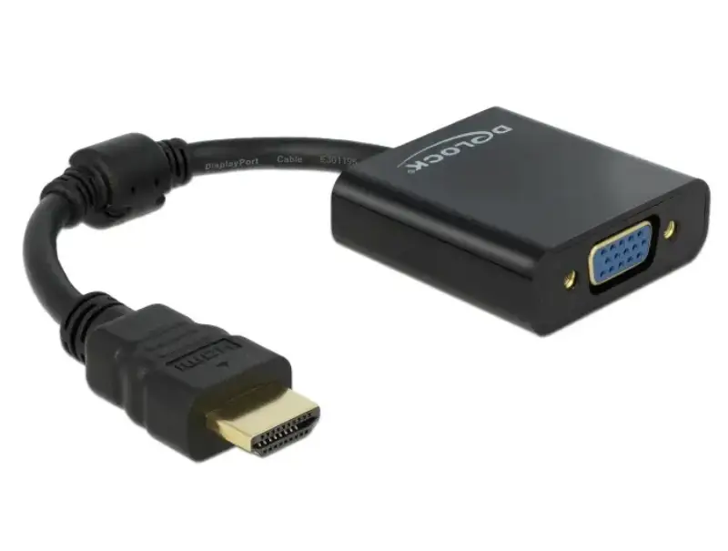 Picture of Delock 65512 adapter HDMI-A > VGA