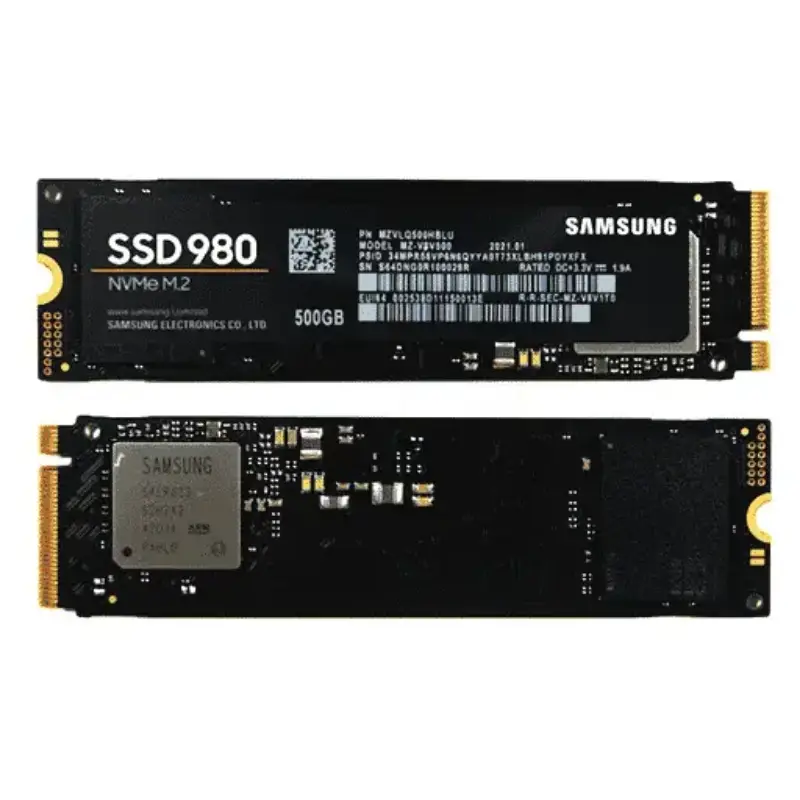 Techstore LTD. Samsung 500GB M.2 980 PCIe 3.0 NVMe SSD MZ-V8V500BW