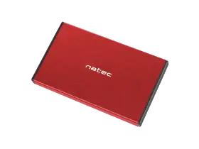 Picture of Natec External HDD/Ssd Encloser Rhino Go Sata 2.5" USB Red NKZ-1279