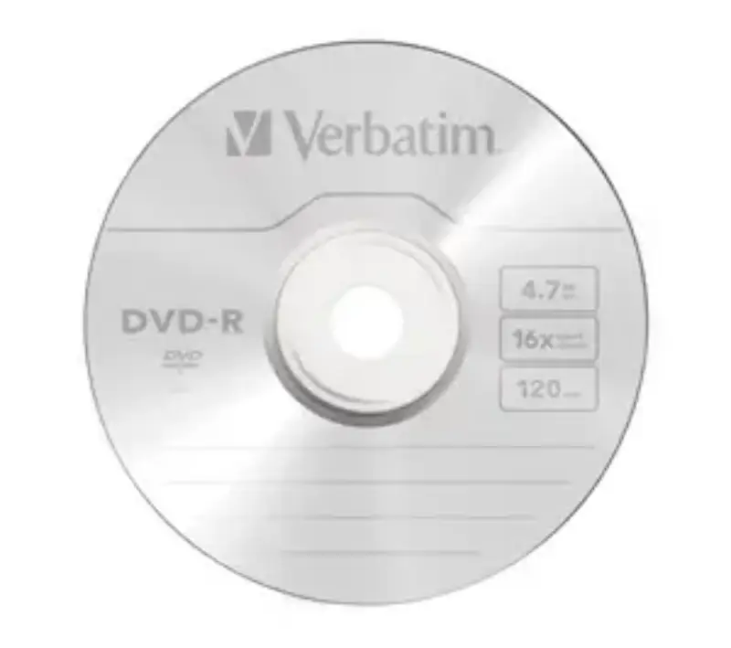 Picture of Verbatim DVD+R 16x Branded 15 Cello Pack Box of 24