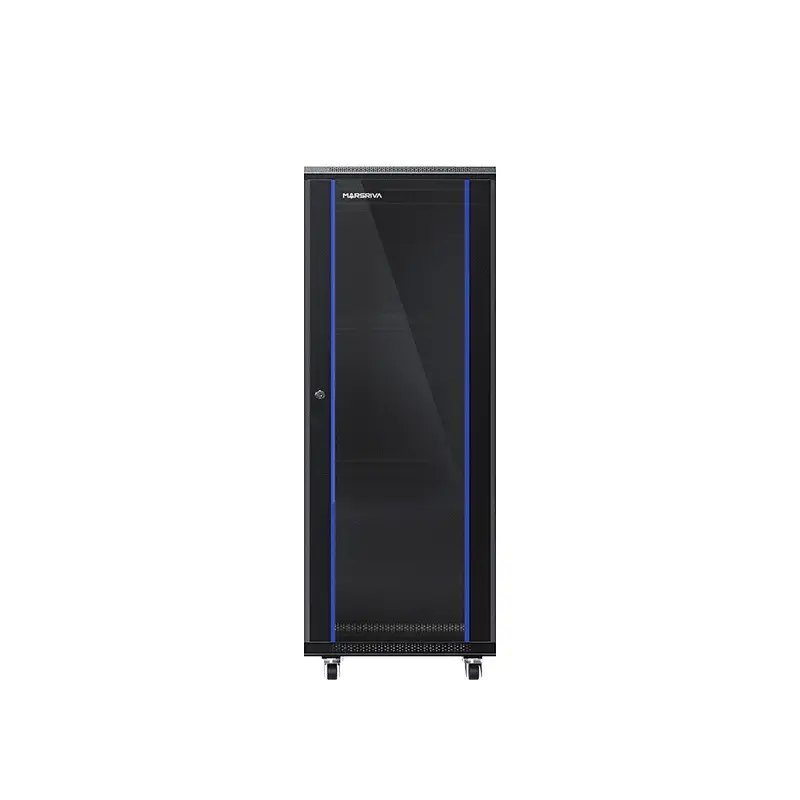Picture of Marsriva Pioneer 8037 Network Server Cabinet 800*1000*37U 1xShelf 4xFans (2-pack)