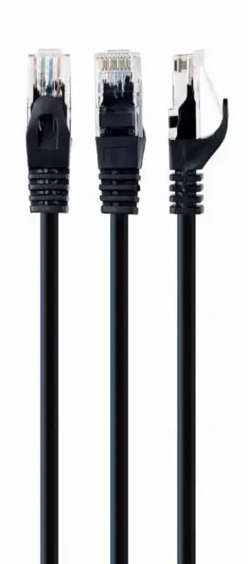 Picture of Gembird CAT6 UTP Patch cord 0.25m Black PP6U-0.25M/BK