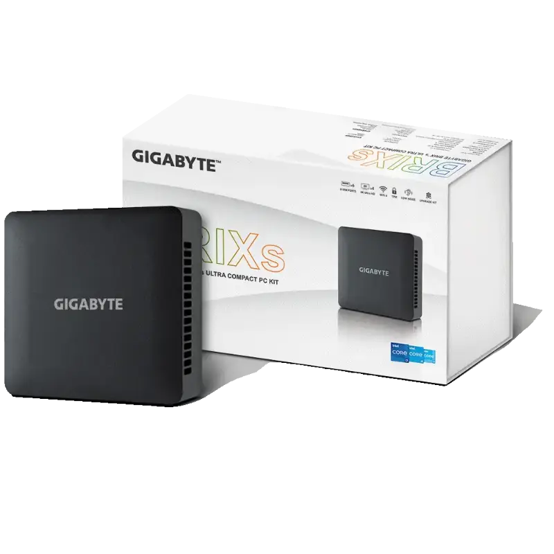 Picture of Gigabyte Brix-Mini-PC Barebone i5-1335U GB-BRi5H-1335-BWEK
