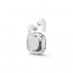 Picture of Gembird Transparent TWS in-ears, white TWST-01-W