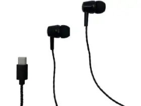 Picture of Mediatech Magicsound USB-C MT3600K Black - Compatible with Analog Audio Cellphones Type C