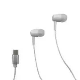 Picture of Mediatech Magicsound USB-C MT3600W White - Compatible with Analog Audio Cellphones Type C