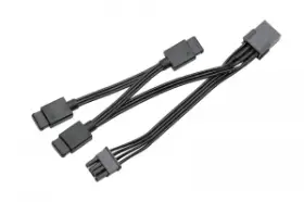 Picture of EKWB EK-Loop OmniLink D-RGB 3-Way Signal Splitter EK-LOOP-OMNI-DRGB-3WAY-SIG-SPL