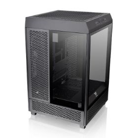 Picture of Thermaltake The Tower 500 SPCC Tempered Glass & 3x120mm Fans Black PC Case CA-1X1-00M1WN-00