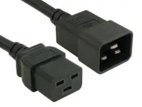 Picture of PowerWalker IEC Cable 16A C19/C20 (180cm) Art. No. 91010028