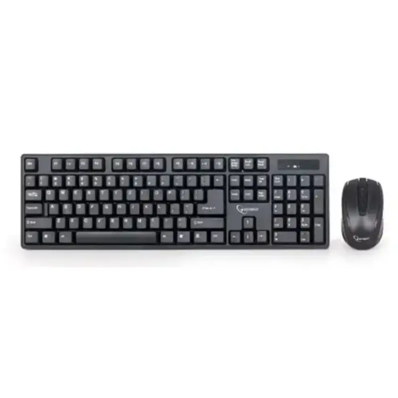 Picture of Gembird  Slim Pro Business wireless desktop set Black,US Layout KBS-WPS-01