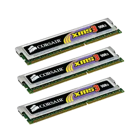 Picture of Corsair XMS3 Classic 3GBKit (3x1GB)