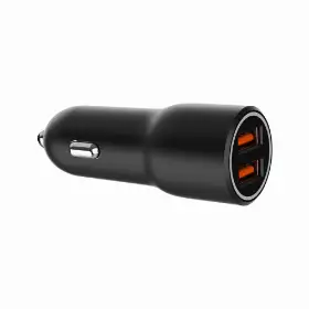 Picture of Gembird "Mobile Car 2-port USB car fast charger 36W, black TA-UC-A2QC36-CAR-01