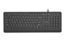 Picture of Gembird  Slim wired multimedia keyboard black KB-MCH-05 US Layout