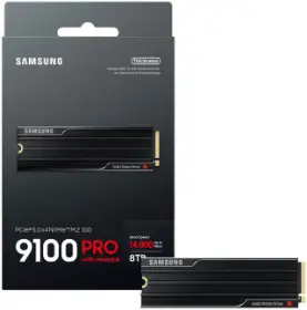 Picture of Samsung  9100 PRO Heatsink Internal SSD, 8TB, M.2 2280 MZ-VAP8T0CW