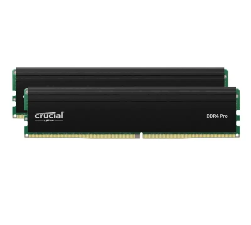 Picture of Crucial DDR4 Desktop Memory Kit, 32GB (2 × 16GB) CP2K16G4DFRA32A