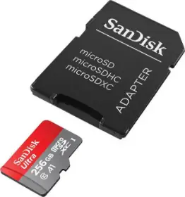Picture of SanDisk Ultra 256GB microSDXC UHS-I 150MB/s Class 10 U1 A1 +SD Adapter