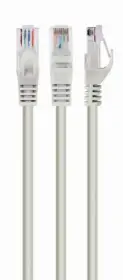 Picture of TapeCom UTP CAT6 23AWG 0.57mm  Patch Lead CCA LSZH Grey 1m